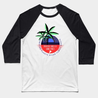 Shaka- Hawaiian Puerto Rican Roots Baseball T-Shirt
